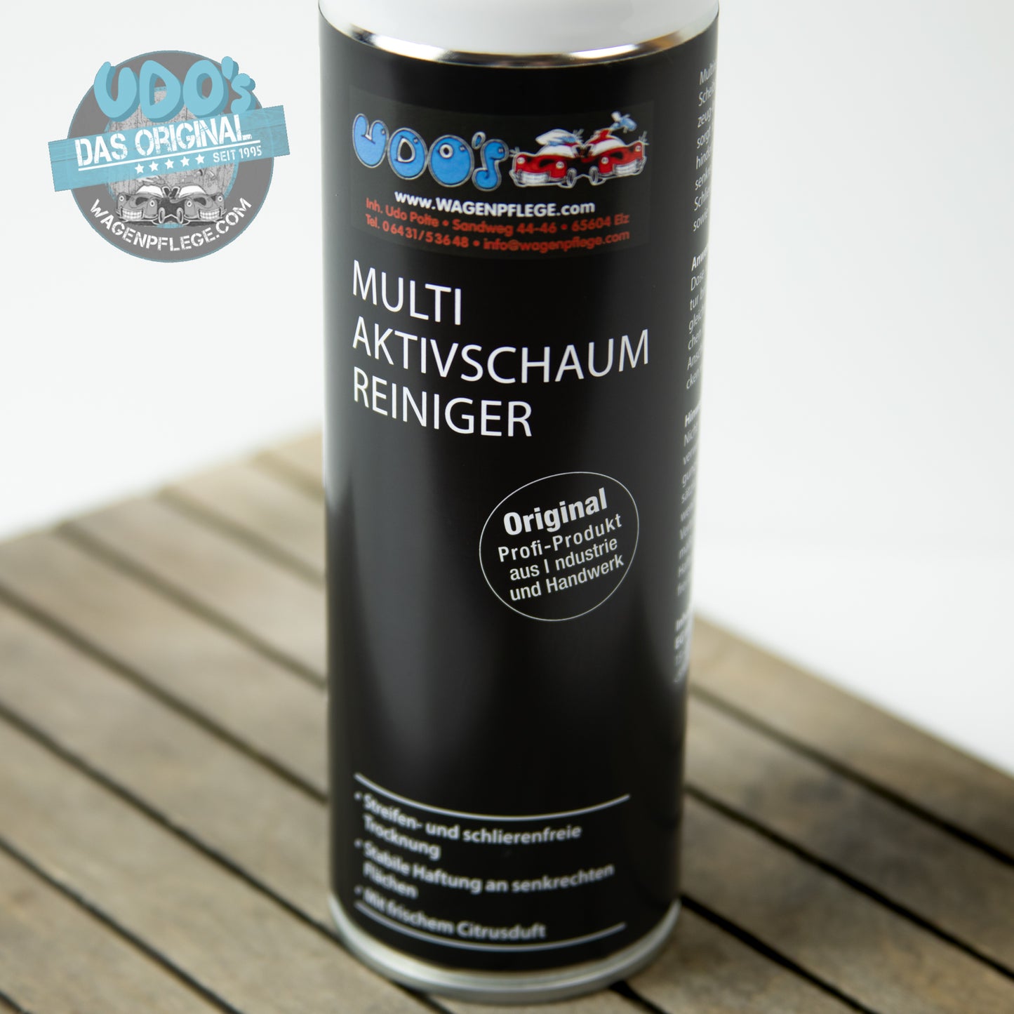 Udo´s Multi Aktivschaum Reiniger Komplettset