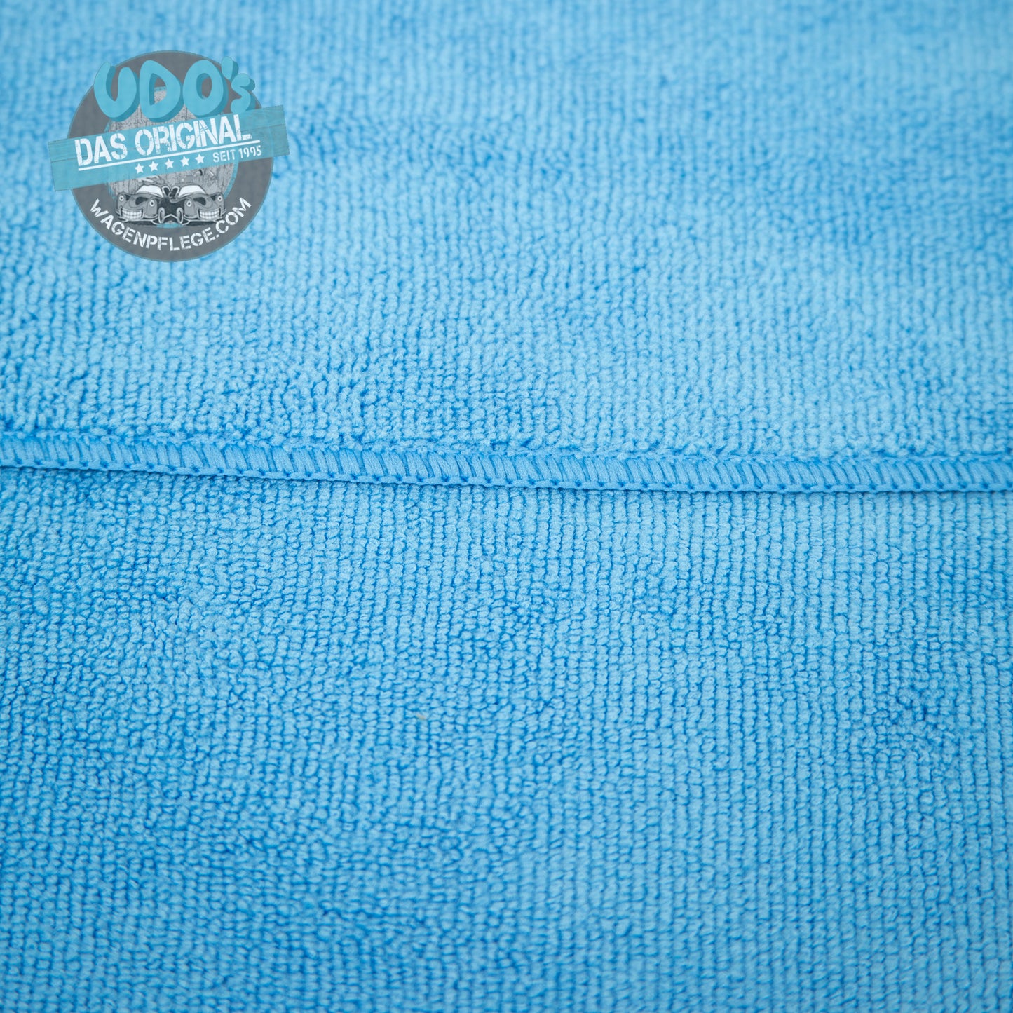 Udo´s ultrafeines Microfaser DOPPELWEB blau Premium