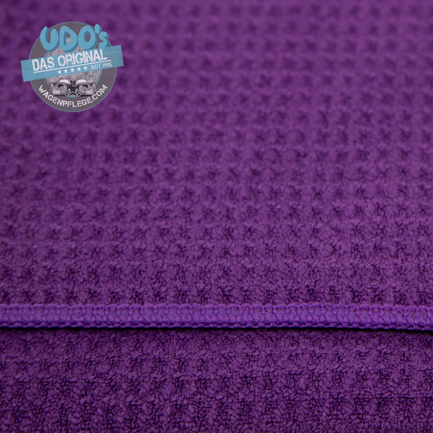 Udo´s Waffeltuch violett 60x90 cm