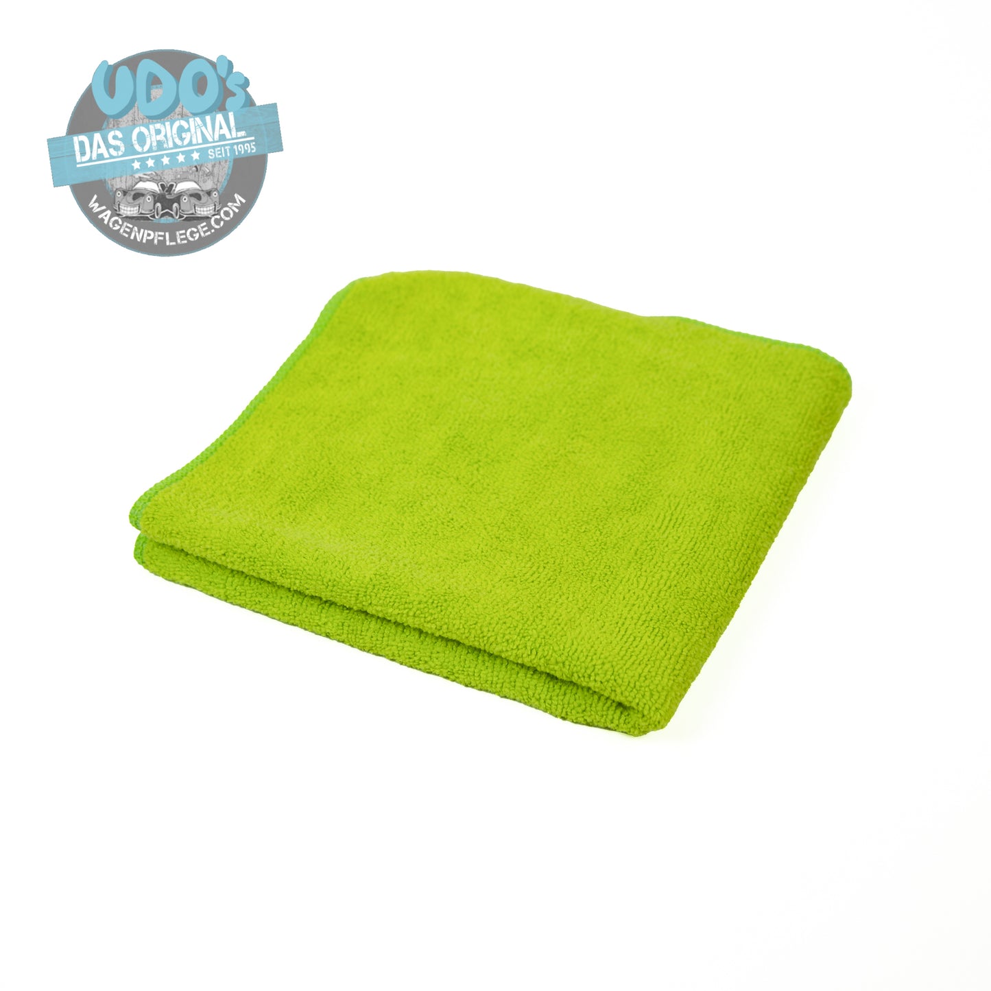 Udo´s ultrafeines Microfaser DOPPELWEB grün Premium