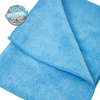 Udo´s ultrafeines Microfaser DOPPELWEB blau Premium