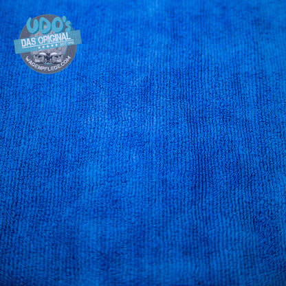 Udo´s ultrafeines XXL Microfaser DOPPELWEB blau Premium