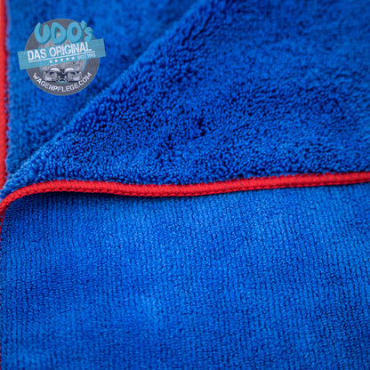 Udo´s ultrafeines XXL Microfaser DOPPELWEB blau Premium
