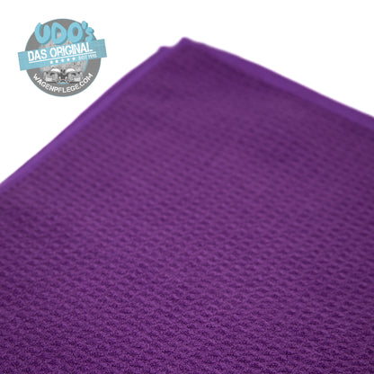 Udo´s Waffeltuch violett 60x90 cm